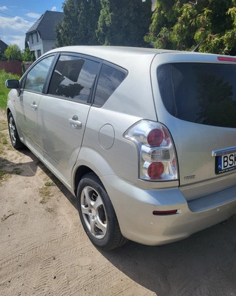 Toyota Corolla Verso cena 25000 przebieg: 212294, rok produkcji 2008 z Sokółka małe 137